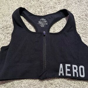 Aeropostale Black Sports Bra